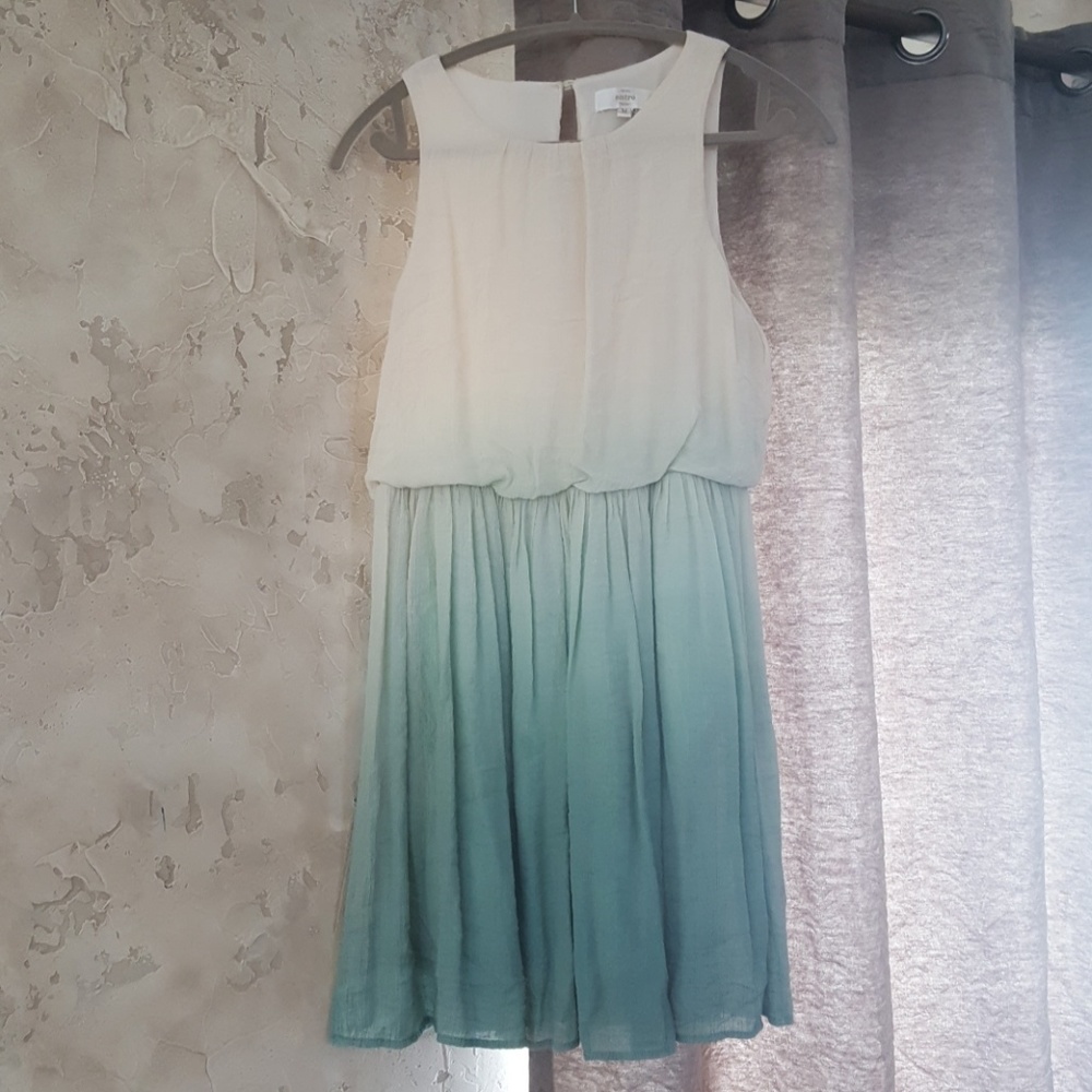 Seafoam green dress